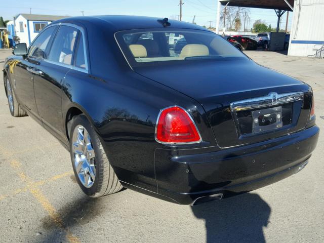 SCA664S5XDUX51802 - 2013 ROLLS-ROYCE GHOST BLACK photo 3