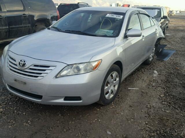 4T1BE46K97U182774 - 2007 TOYOTA CAMRY NEW SILVER photo 2