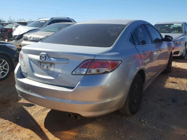 1YVHP81H195M51238 - 2009 MAZDA 6 I SILVER photo 4