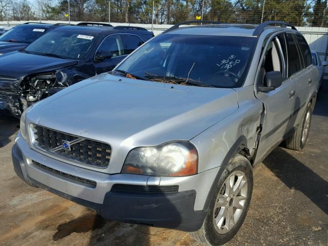 YV1CZ91H541053850 - 2004 VOLVO XC90 T6 GRAY photo 2