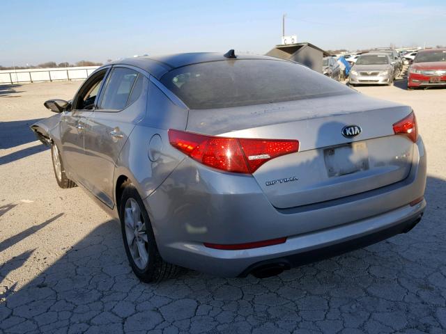 5XXGN4A74DG154976 - 2013 KIA OPTIMA EX SILVER photo 3