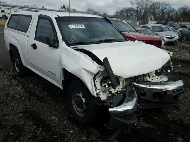 1GCCS148858177918 - 2005 CHEVROLET COLORADO WHITE photo 1