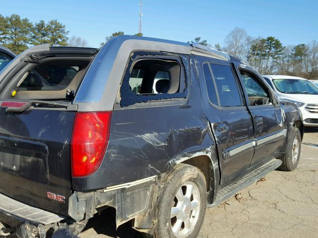 1GKET12S146174037 - 2004 GMC ENVOY XUV BLACK photo 9