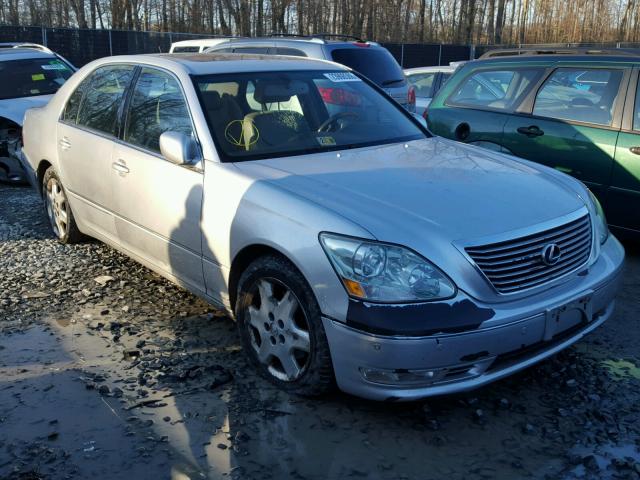 JTHBN36F040168572 - 2004 LEXUS LS 430 SILVER photo 1