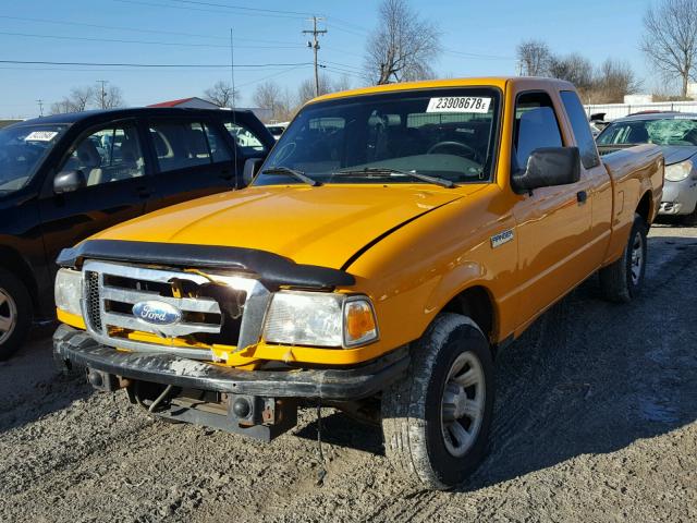 1FTZR44E19PA19719 - 2009 FORD RANGER SUP YELLOW photo 2