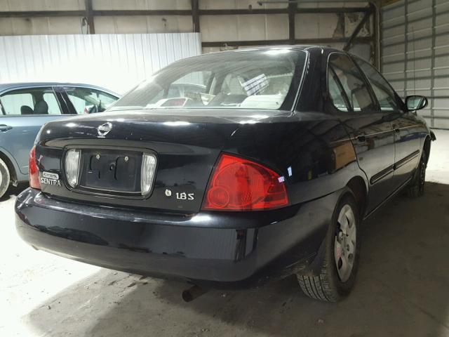 3N1CB51D75L533403 - 2005 NISSAN SENTRA 1.8 BLACK photo 4