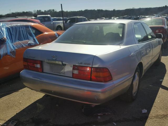 JT8BH28F8X0150081 - 1999 LEXUS LS 400 SILVER photo 4