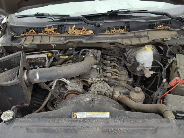 1D7RV1GP9AS183220 - 2010 DODGE RAM 1500 SILVER photo 7