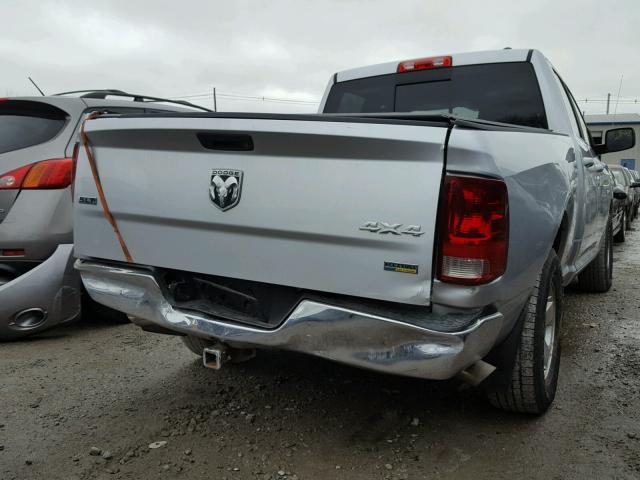 1D7RV1GP9AS183220 - 2010 DODGE RAM 1500 SILVER photo 9