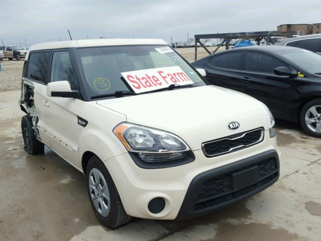 KNDJT2A52D7517122 - 2013 KIA SOUL CREAM photo 1