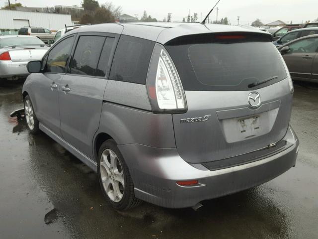 JM1CR2WL5A0365615 - 2010 MAZDA 5 GRAY photo 3