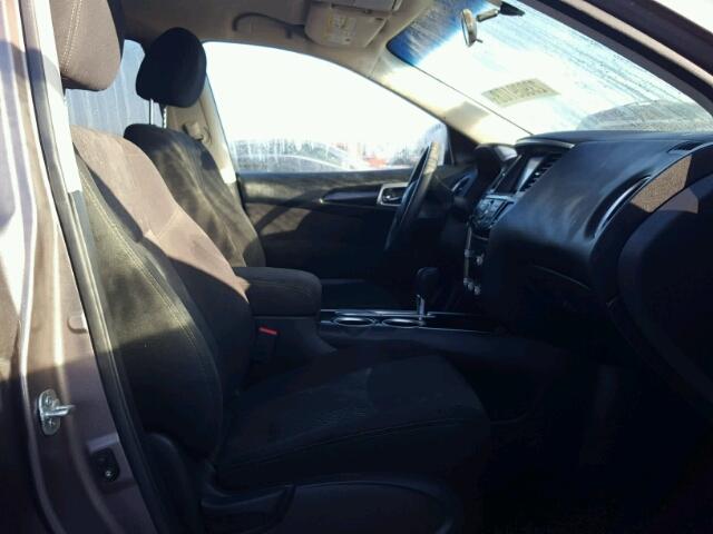 5N1AR2MN6EC639772 - 2014 NISSAN PATHFINDER BROWN photo 5
