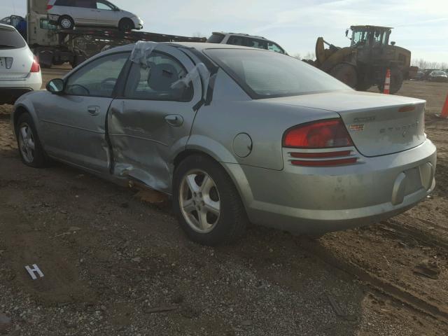 1B3EL46X86N141629 - 2006 DODGE STRATUS SX SILVER photo 3