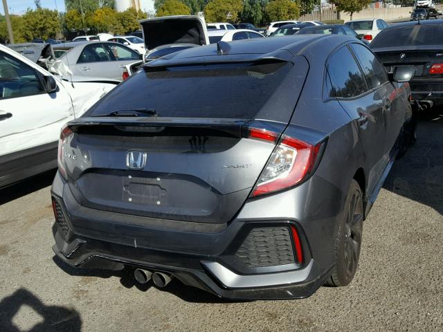 SHHFK7H49HU409274 - 2017 HONDA CIVIC SPOR CHARCOAL photo 4