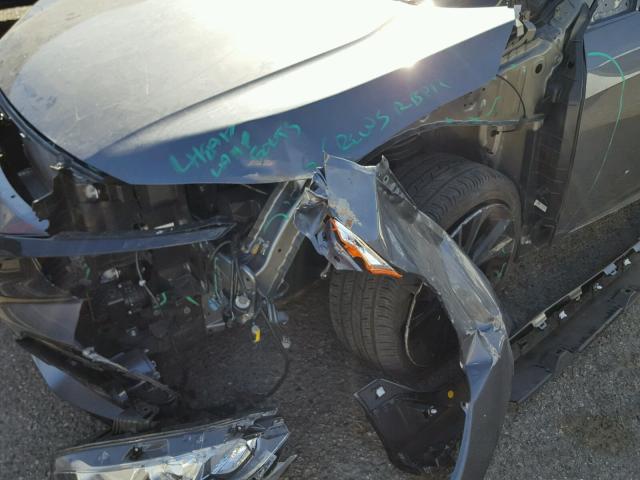 SHHFK7H49HU409274 - 2017 HONDA CIVIC SPOR CHARCOAL photo 9