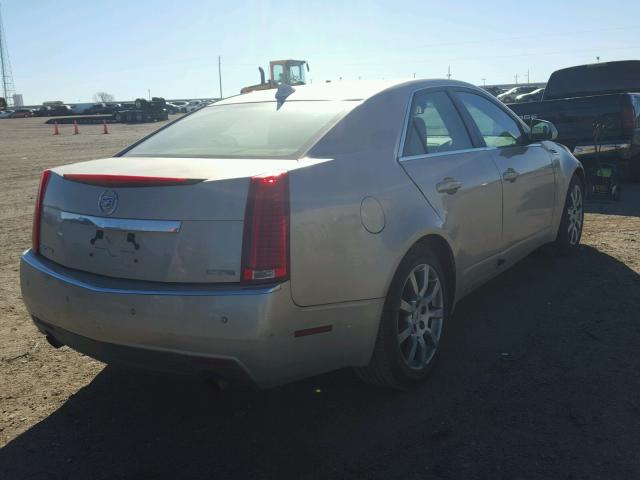 1G6DV57V490121759 - 2009 CADILLAC CTS HI FEA GOLD photo 4