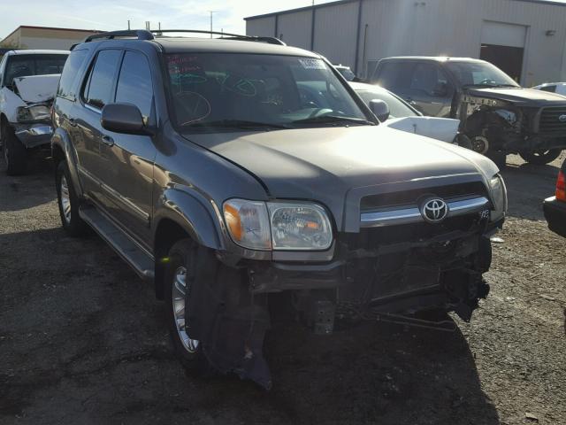 5TDBT48A55S242761 - 2005 TOYOTA SEQUOIA LI CHARCOAL photo 1