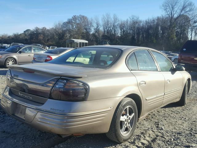 1G2HX54K7Y4202429 - 2000 PONTIAC BONNEVILLE TAN photo 4