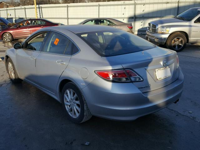 1YVHZ8CH3B5M26760 - 2011 MAZDA 6 I GRAY photo 3