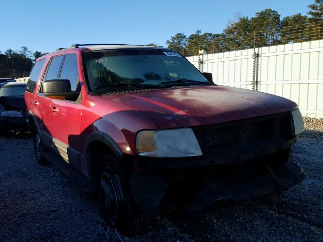 1FMEU17W63LA83393 - 2003 FORD EXPEDITION RED photo 1