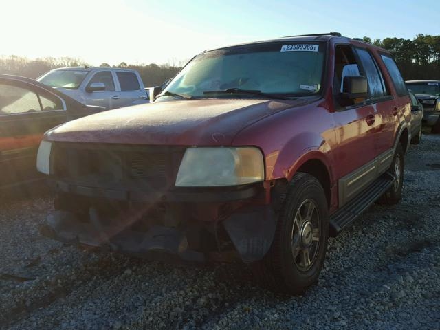 1FMEU17W63LA83393 - 2003 FORD EXPEDITION RED photo 2