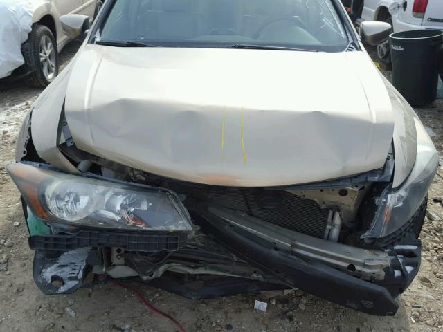 1HGCP26828A085044 - 2008 HONDA ACCORD EXL TAN photo 9