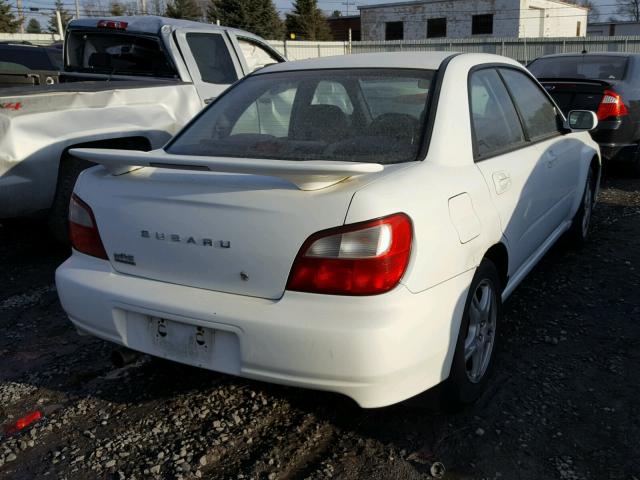 JF1GD675X2H512334 - 2002 SUBARU IMPREZA RS WHITE photo 4