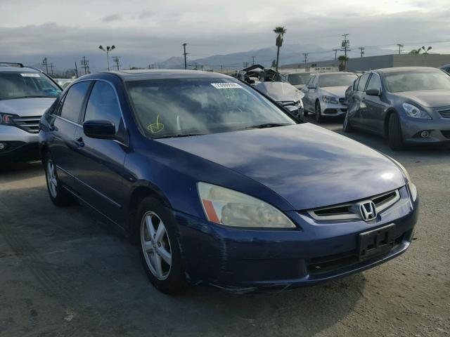 JHMCM56623C078596 - 2003 HONDA ACCORD EX BLUE photo 1