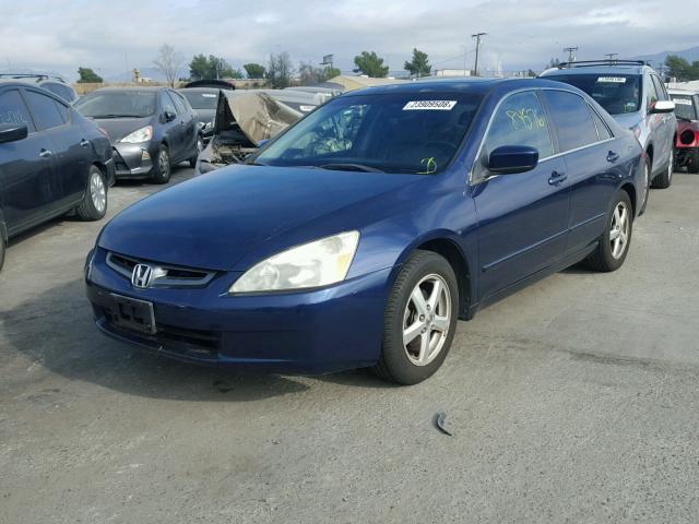 JHMCM56623C078596 - 2003 HONDA ACCORD EX BLUE photo 2