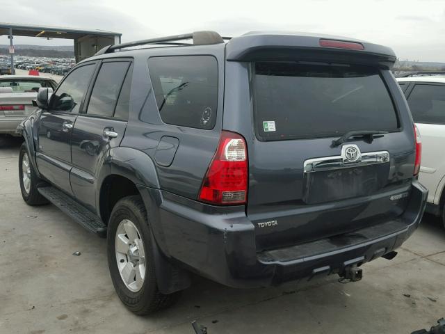 JTEZU14R768051883 - 2006 TOYOTA 4RUNNER SR CHARCOAL photo 3