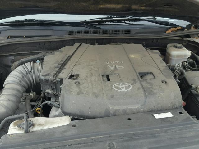 JTEZU14R768051883 - 2006 TOYOTA 4RUNNER SR CHARCOAL photo 7