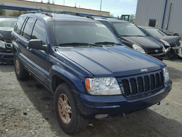 1J4GW58N3YC316605 - 2000 JEEP GRAND CHER BLUE photo 1