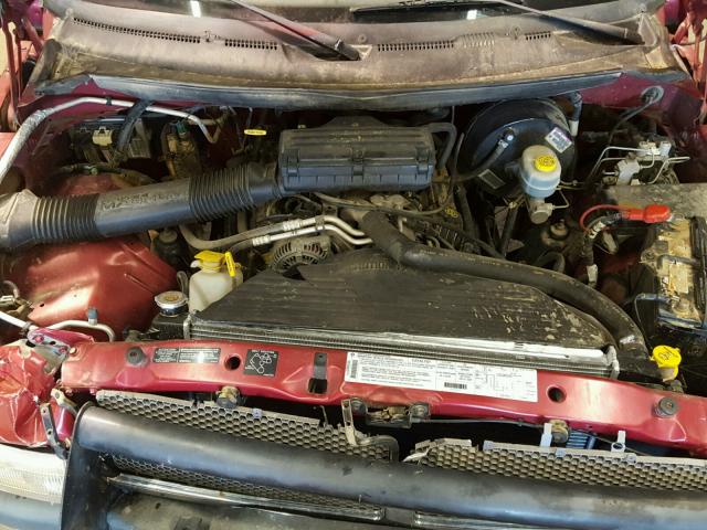 3B7KF22Z3WG146783 - 1998 DODGE RAM 2500 RED photo 7