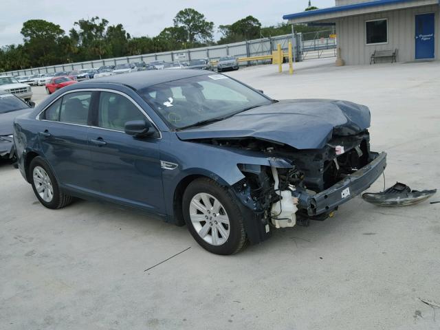 1FAHP2DW3AG147131 - 2010 FORD TAURUS SE BLUE photo 1