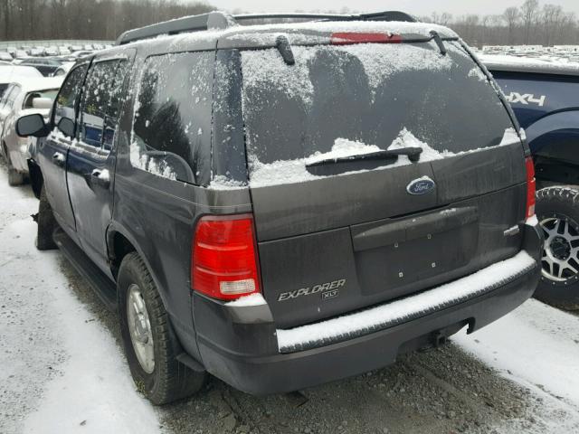 1FMZU73K35UA51151 - 2005 FORD EXPLORER X CHARCOAL photo 3