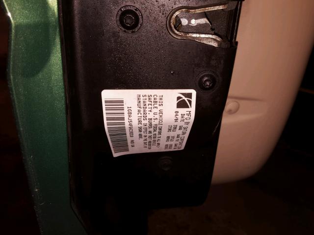 1G8AJ54F64Z192310 - 2004 SATURN ION LEVEL GREEN photo 10