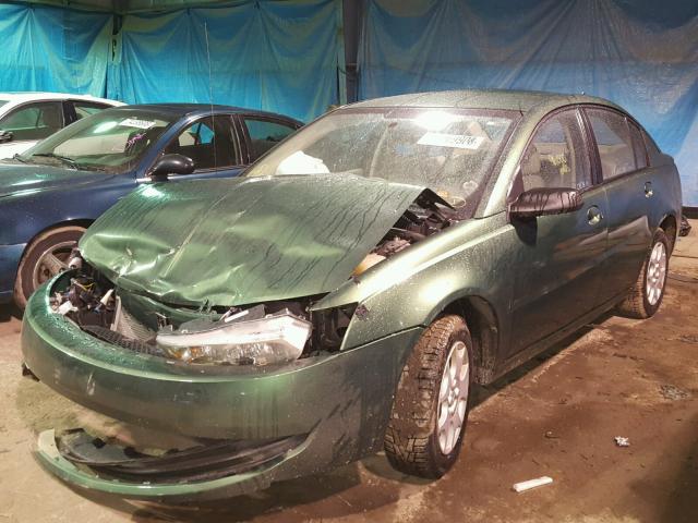 1G8AJ54F64Z192310 - 2004 SATURN ION LEVEL GREEN photo 2