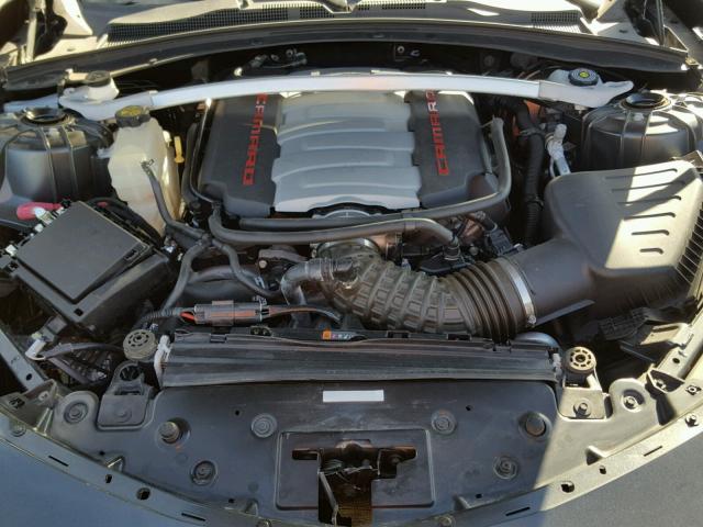 1G1FF3D79H0205127 - 2017 CHEVROLET CAMARO SS Gris foto 7