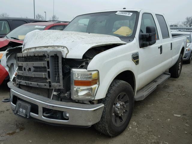 1FTSW20Y88EE51670 - 2008 FORD F250 SUPER WHITE photo 2