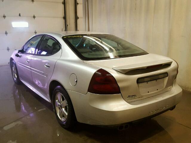 2G2WS522451175304 - 2005 PONTIAC GRAND PRIX SILVER photo 3