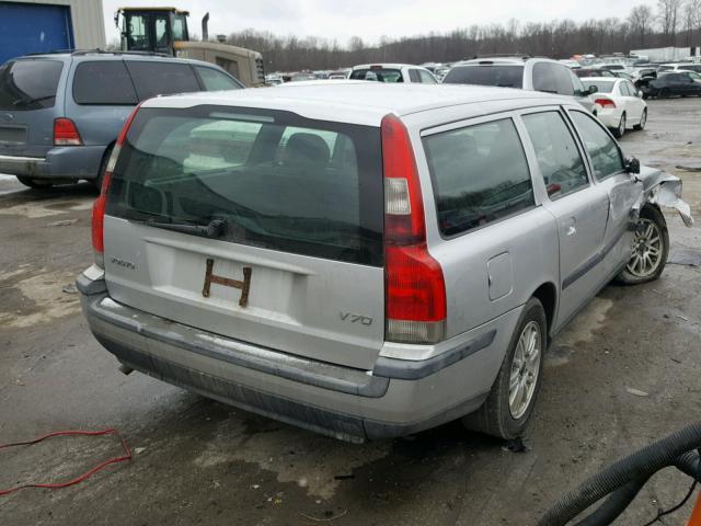 YV1SW61TX32292987 - 2003 VOLVO V70 SILVER photo 4