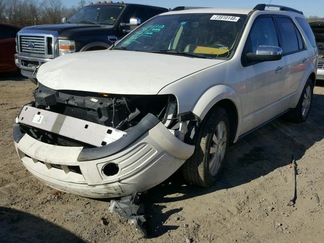 1FMDK03W09GA03265 - 2009 FORD TAURUS X L WHITE photo 2