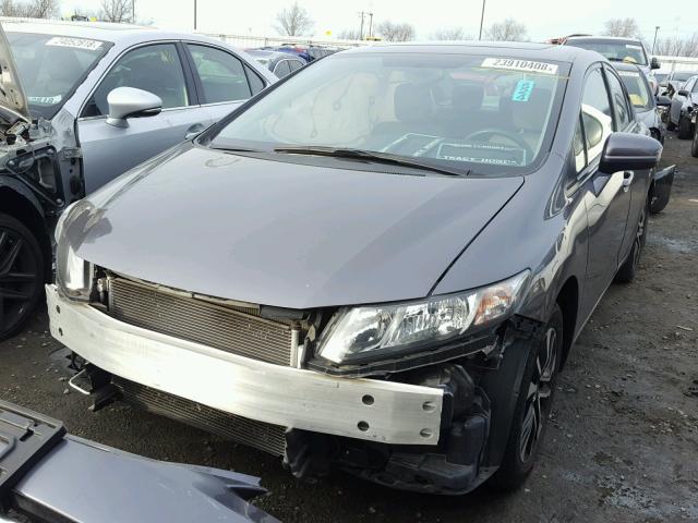19XFB2F82FE212282 - 2015 HONDA CIVIC EX Boz foto 2