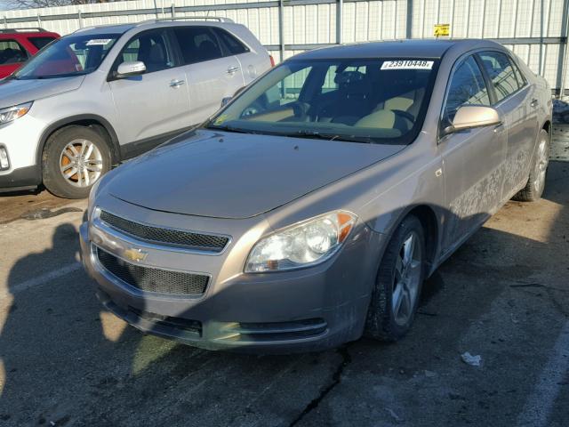 1G1ZH57B48F207870 - 2008 CHEVROLET MALIBU 1LT BEIGE photo 2