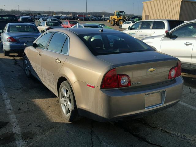 1G1ZH57B48F207870 - 2008 CHEVROLET MALIBU 1LT BEIGE photo 3