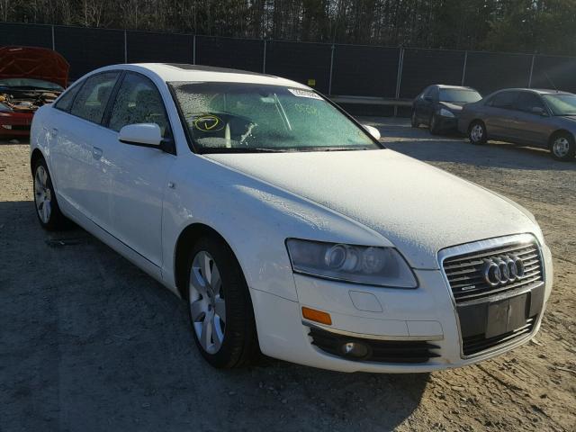 WAUDG74FX5N108086 - 2005 AUDI A6 3.2 QUA WHITE photo 1