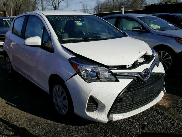 VNKKTUD39HA083680 - 2017 TOYOTA YARIS L WHITE photo 1