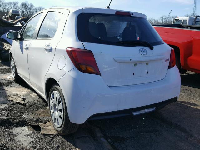 VNKKTUD39HA083680 - 2017 TOYOTA YARIS L WHITE photo 3