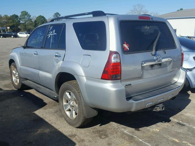 JTEZU14R760070741 - 2006 TOYOTA 4RUNNER SR SILVER photo 3