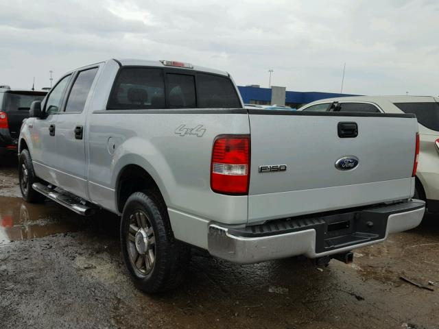 1FTPW14VX8FB97339 - 2008 FORD F150 SUPER SILVER photo 3